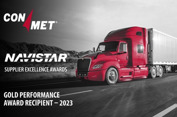 康迈荣获2023年Navistar卓越供应商奖 - 第1张